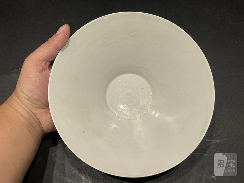明 定窑斗笠碗 - 图7